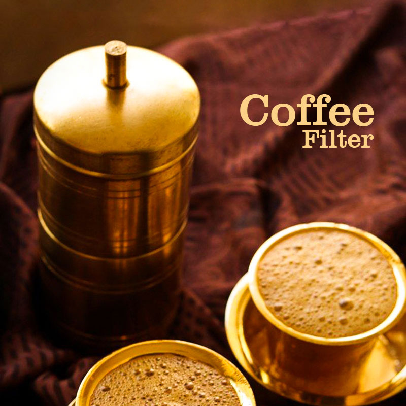 Brass Globe coffee filter Indian Coffee Filter Price in India - Buy Brass  Globe coffee filter Indian Coffee Filter online at