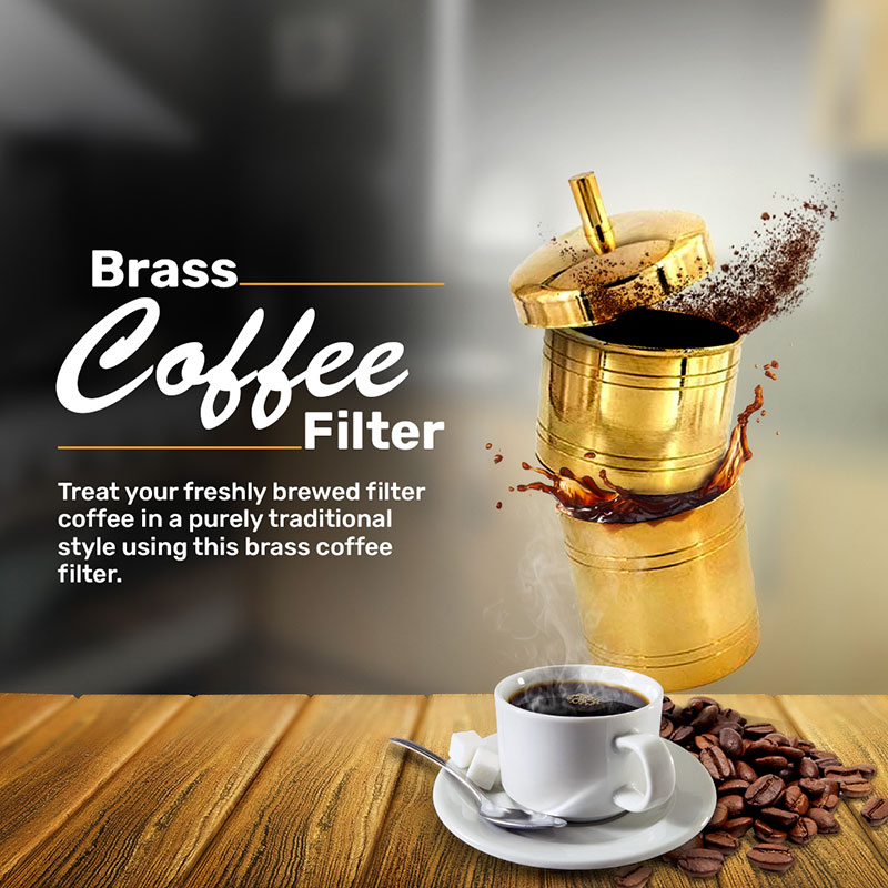 Brass Globe coffee filter Indian Coffee Filter Price in India - Buy Brass  Globe coffee filter Indian Coffee Filter online at