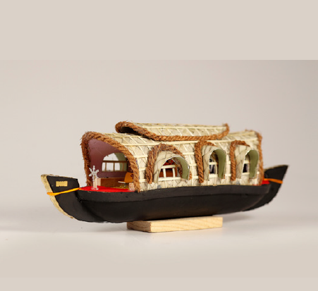 Kerala Wooden Dhow Type BOOM Boat Miniature Handicraft 240CM at